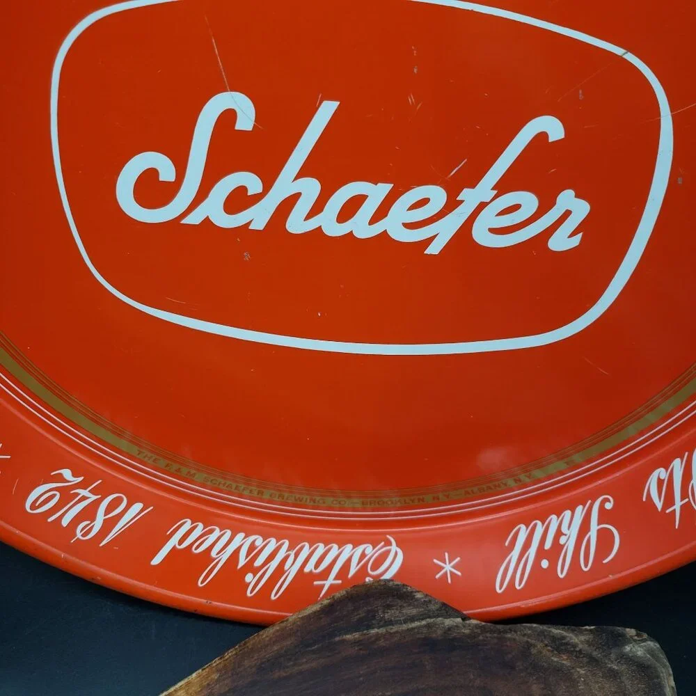 Vintage Schaefer Beer Tray 13